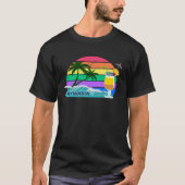 Mtwapa Beach Palms Kenya Kilifi Africa Party  Souv T-Shirt (Vorderseite)