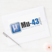 Mu-43 Aufkleber (Umschlag)
