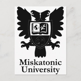 MU-Heraldic-Wappen-Zazzle Postkarte