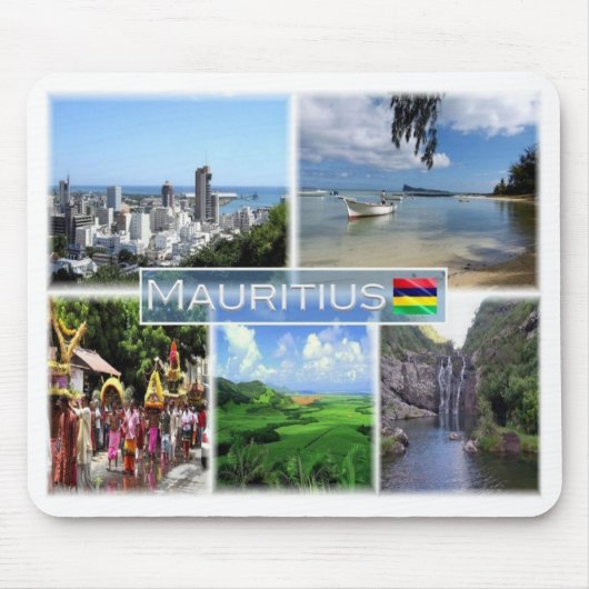 MU Mauritius - Port Louis - Mousepad (Vorne)