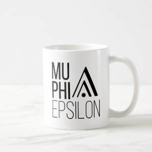 Mu Phi Epsilon-Logo Kaffeetasse
