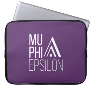 Mu Phi Epsilon-Logo Laptopschutzhülle