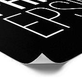 Mu Phi Epsilon-Logo Poster (Ecke)
