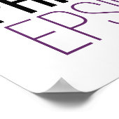 Mu Phi Epsilon-Logo Poster (Ecke)