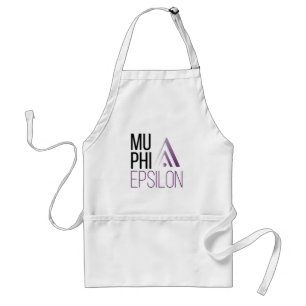 Mu Phi Epsilon-Logo Schürze