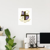Mu Phi Epsilon Wappen Poster (Heimbüro)
