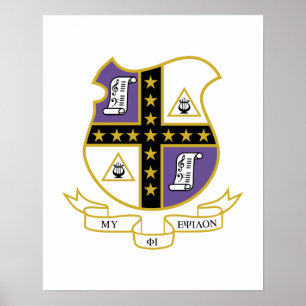 Mu Phi Epsilon Wappen Poster