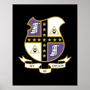 Mu Phi Epsilon Wappen Poster