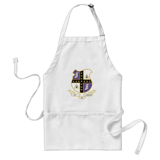 Mu Phi Epsilon Wappen Schürze (Vorne)