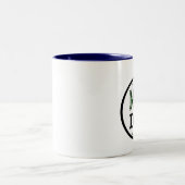MU-Vater Zweifarbige Tasse (Mittel)
