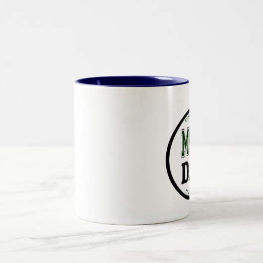 MU-Vater Zweifarbige Tasse (Mittel)