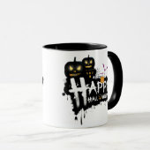 MuA-Tasse für Säfte und Heißgetränke zu Halloween, Tasse (VorderseiteRechts)