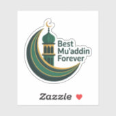 Muaddin Forever Laptop Aufkleber (Blatt)