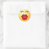 Muah Kiss Aufkleber (Tasche)