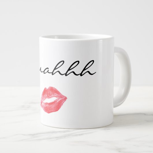 Muah Kiss Tasse (Vorderseite Rechts)