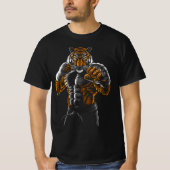 Muai Thai Tigre T-Shirt (Vorderseite)