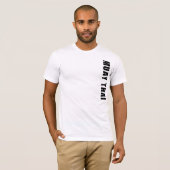 Muai thailändischer T - Shirt (Vorne ganz)