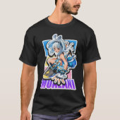 Mualani - Aufstieg des Surfs - Genshin-Auswirkunge T-Shirt (Vorderseite)