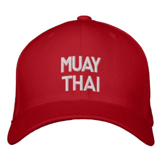 Muay Thai Bestickte Kappe