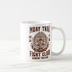Muay-Thai-Box-Liebhaber Boxing Boxer Muay Thai Fig Kaffeetasse