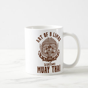 Muay-Thai-Boxen Thai-Boxen Boxer Kunst der 8 Glied Kaffeetasse
