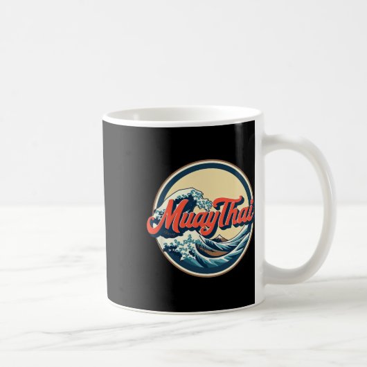 Muay Thai Boxing 1 Kaffeetasse (Rechts)