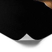 Muay Thai Boxing Action Poster (Ecke)