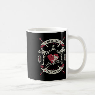 Muay Thai Boxing Art of Aight Limbs Martial Arts Kaffeetasse