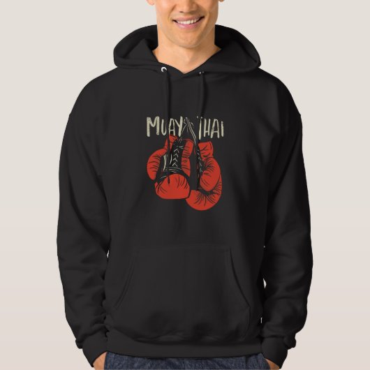 Muay Thai Boxing Hoodie (Vorderseite)