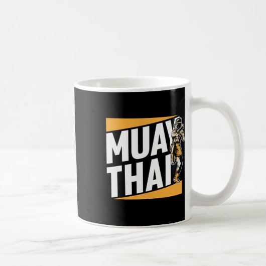 Muay Thai Boxing Kaffeetasse (Rechts)