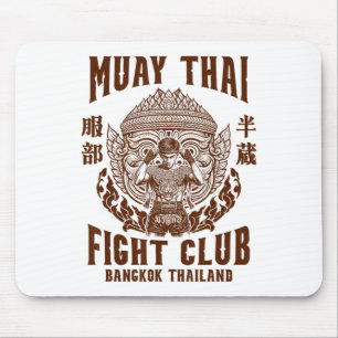 Muay Thai Boxing Lover Boxer Muay Thai Figh Mousepad