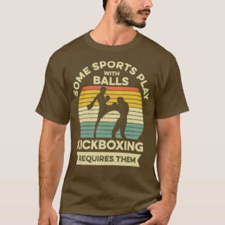 Muay Thai Boxing Quote für einen Kickboxing Traine T-Shirt