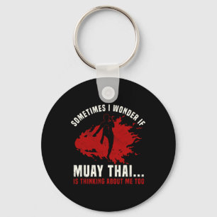 Muay Thai Boxing Teacher Kickboxing Martial Arts I Schlüsselanhänger