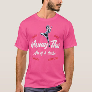 Muay Thai Boxing und Kickboxing T-Shirt