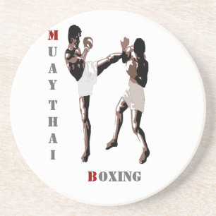 Muay Thai Boxing Untersetzer