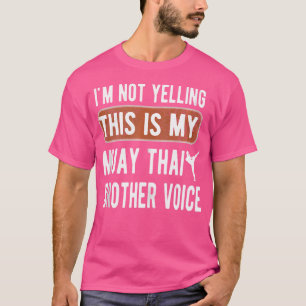 Muay Thai Brother Voice Funny Muay Thai Bruder T-Shirt