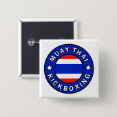 Muay Thai Button (Vorne & Hinten)