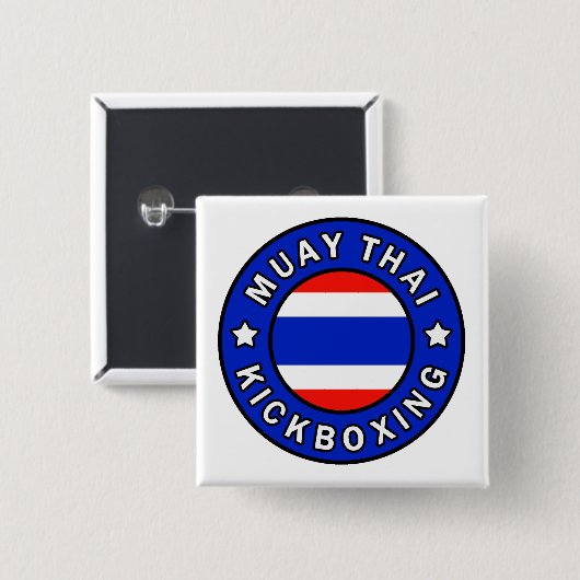 Muay Thai Button (Vorne & Hinten)