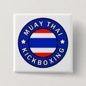 Muay Thai Button (Vorderseite)