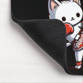 Muay Thai Cat Meow Thai Mousepad (Ecke)