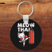 Muay Thai Cat Meow Thai Schlüsselanhänger (Vorderseite)