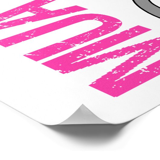 Muay Thai Chick Poster (Ecke)