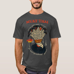Muay Thai Classic Tattoo Schlangen T-Shirt