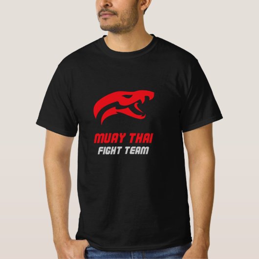 Muay Thai Cobra Fight Team T-Shirt (Vorderseite)