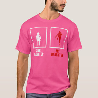 Muay Thai Daughter Martial Artists bekämpfen Sport T-Shirt