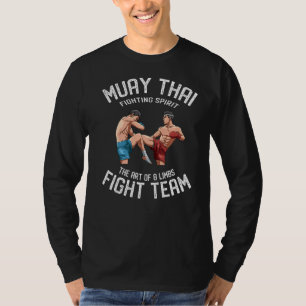 Muay Thai die 8 Limben Thai Boxteam T-Shirt