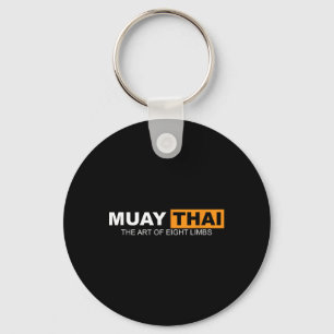 Muay Thai die Kunst von acht Limben Kickboxing und Schlüsselanhänger