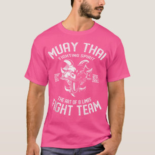Muay Thai Dragon Fight Team Thai Boxing und Kickbo T-Shirt
