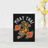 Muay Thai Fighter Hob Karte (Gelbe Blume)