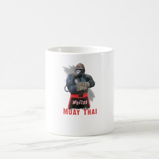 Muay Thai Fighter Kaffeetasse (Mittel)